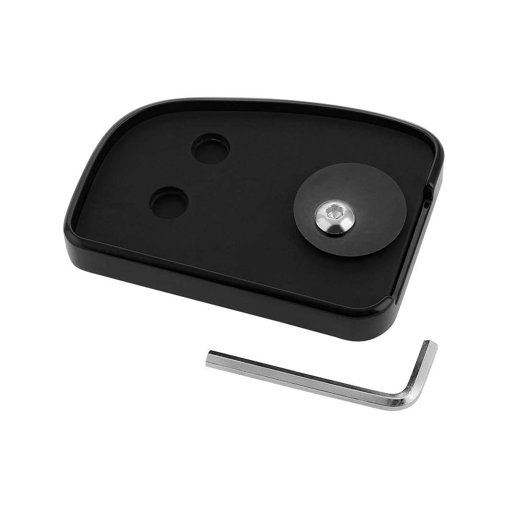 Black Large Brake Pedal for Harley Softail Slim (2012–2017)