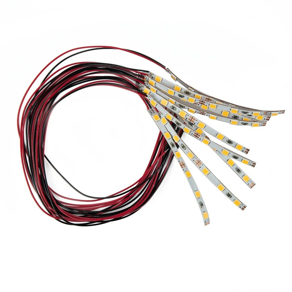 10Pcs Light Strip for Railway Layout Lamps