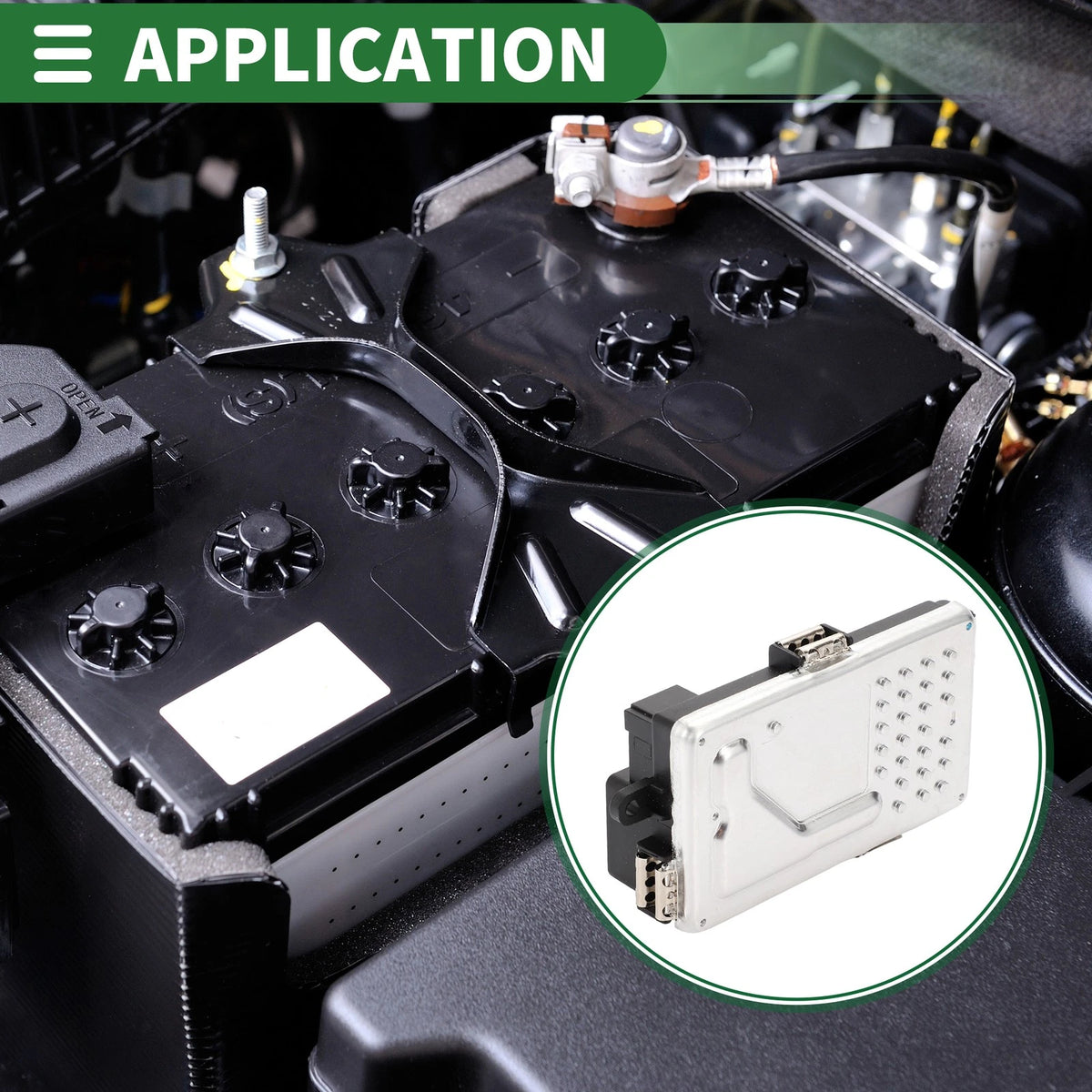 HVAC Blower Motor Resistor Replacement for BMW 550i (2011–2016)