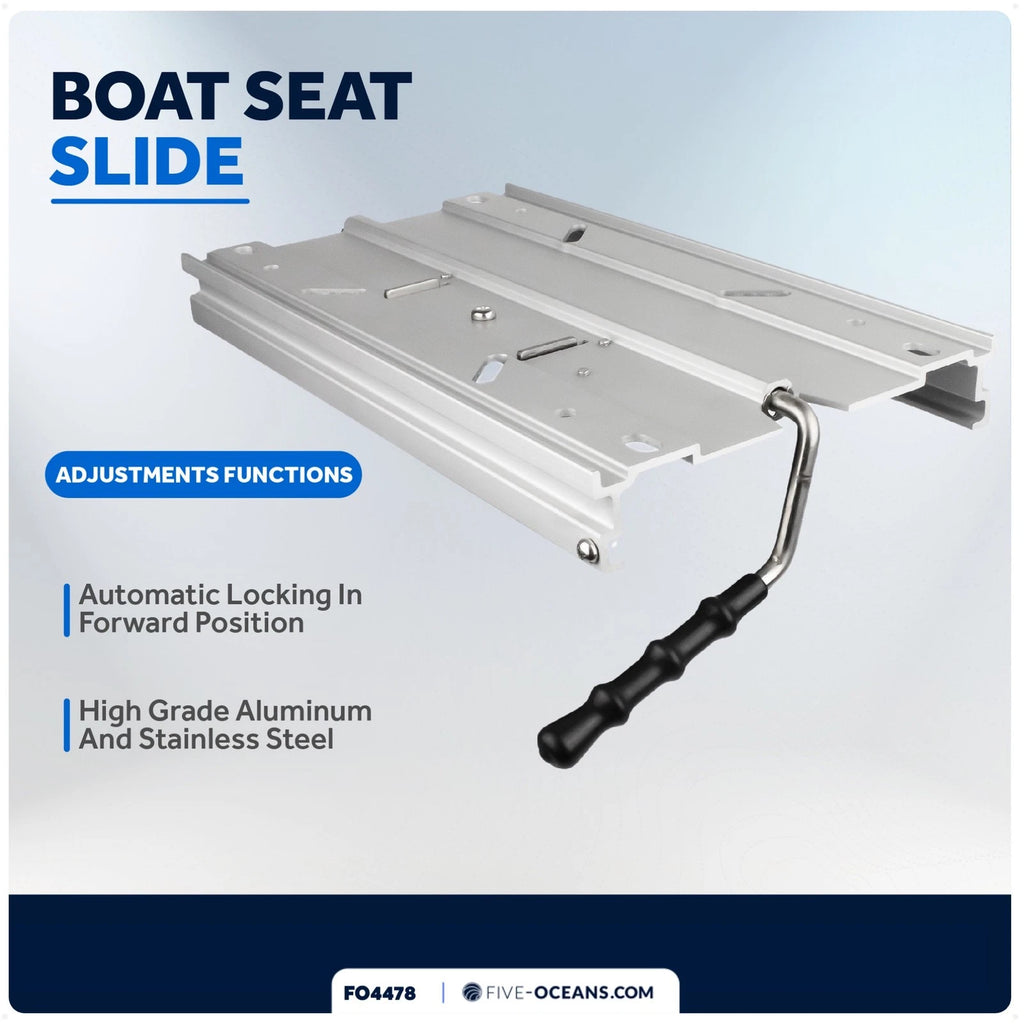 Boat Seat Slide with Locking Function for Marine (Compatible with FO4476, FO4477)