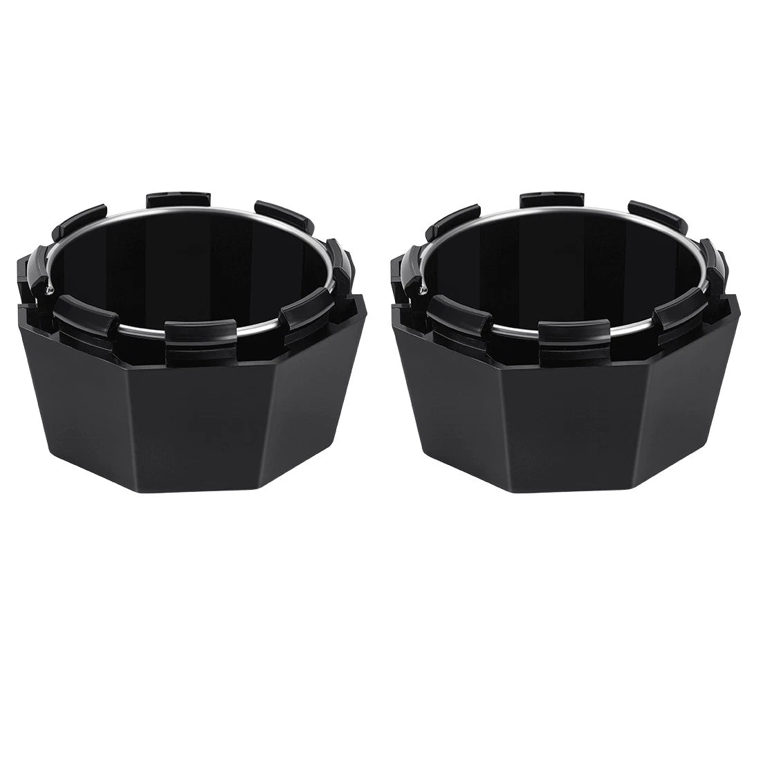 2Pcs Black Center Wheel Hub Caps for Polaris Sportsman 570 SP X2 (2015–2025)