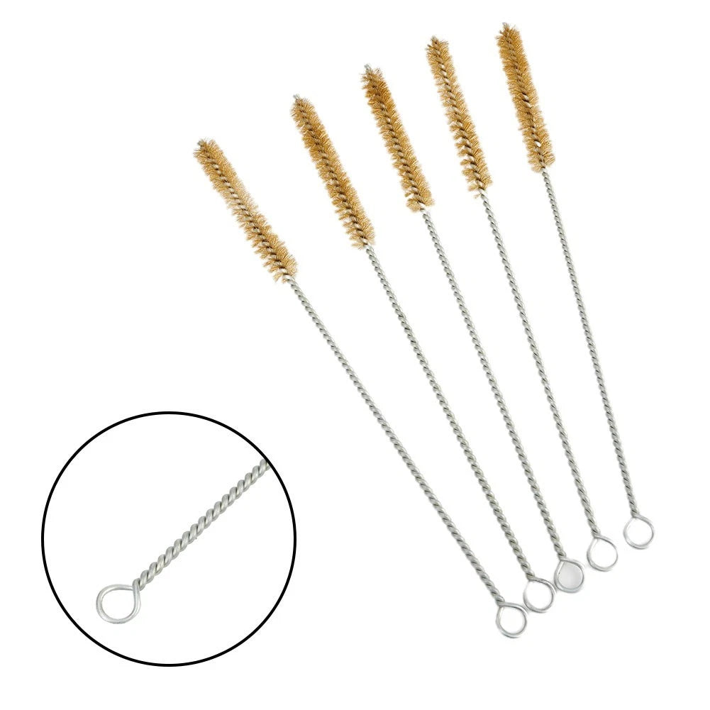 Set of 5 Replacement Wire Brushes for Pipe Cleaner Hose Filter Tool