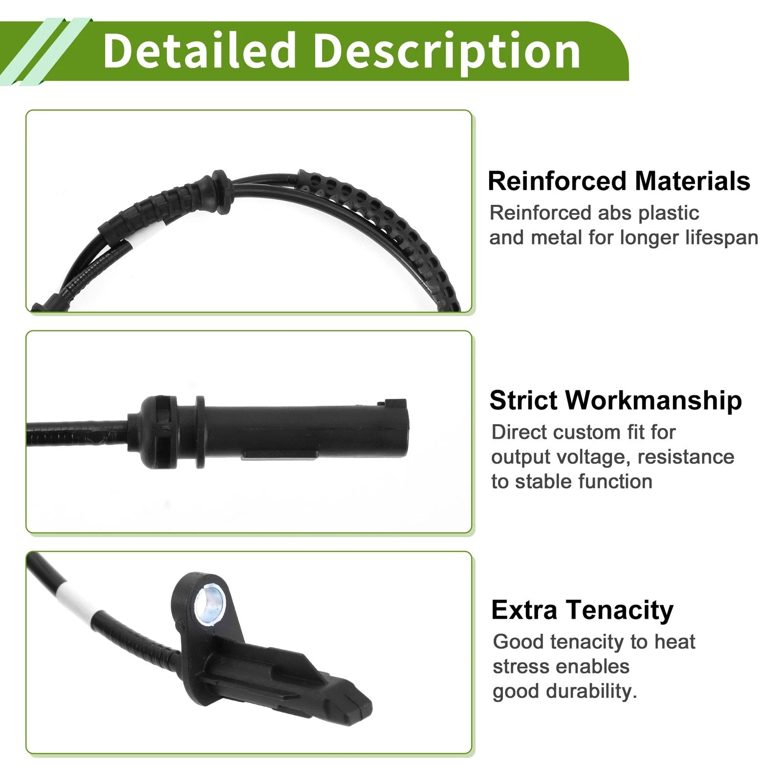 ABS Wheel Speed Sensor Replacement for BMW X1 F48 (2016–2017)