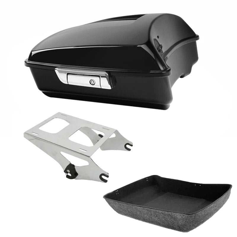 Chopped Trunk Two-Up Mounting Rack for Harley Touring Street Glide (2014–2026)