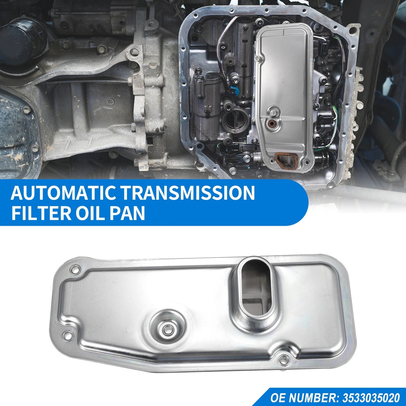 A340F Transmission Oil Pan Filter Replacement for Toyota 4Runner (2010–2021)