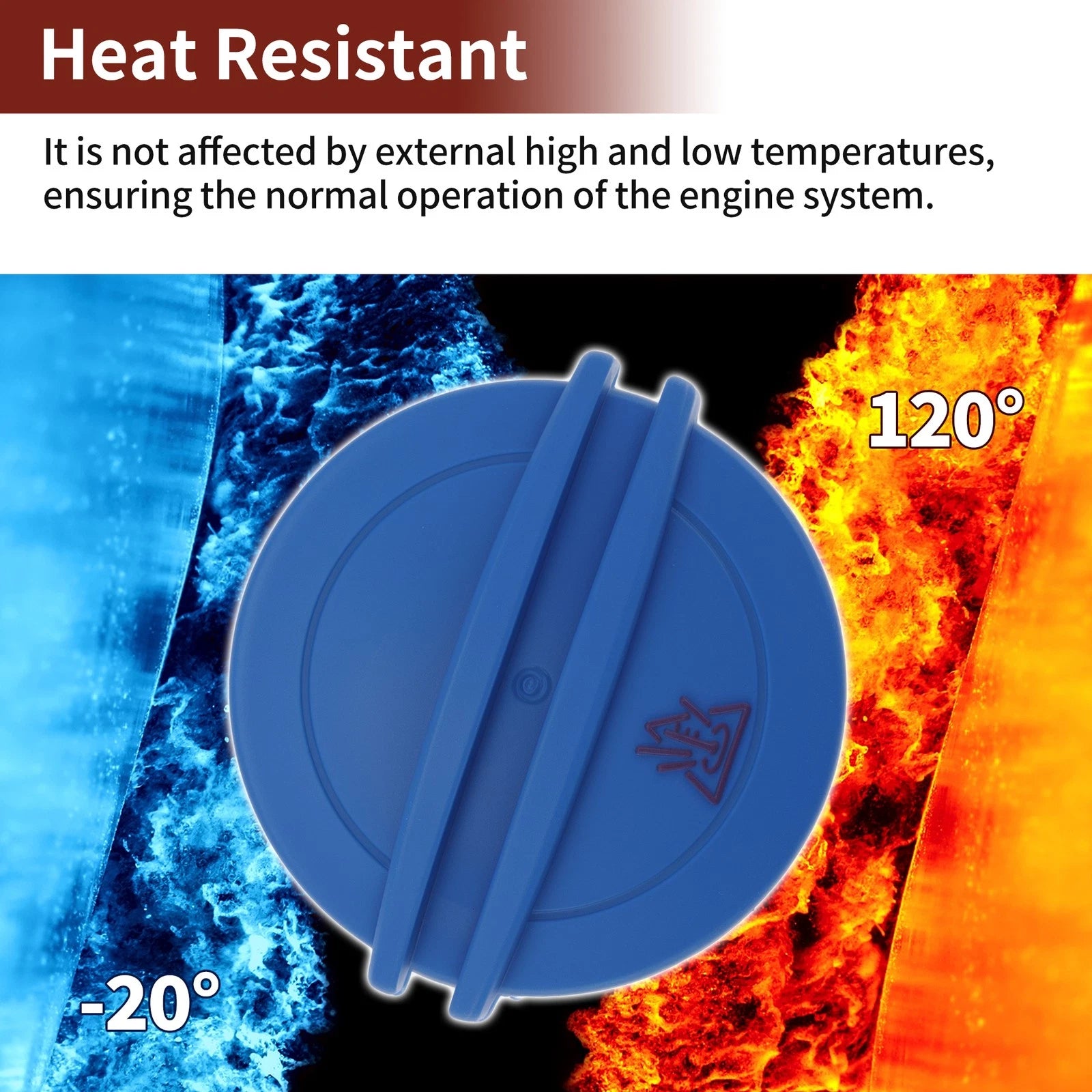 Coolant Cap for Audi A1 (2010–2015) 3B0121321 Blue