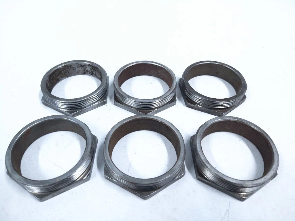 Hexagon Head Bushed Conduit Nipple 2.5'' for Volvo Penta (6 Pack)