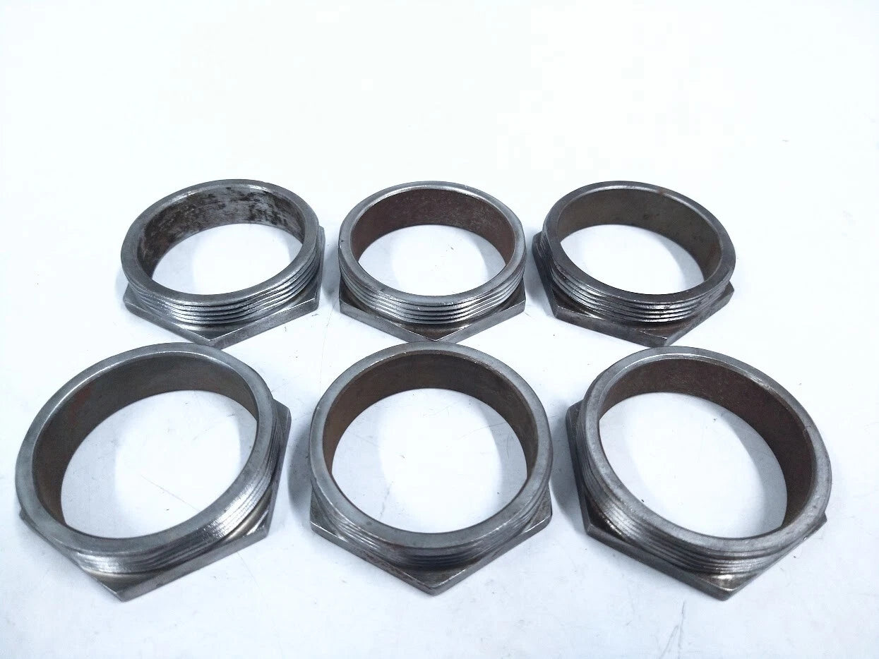 Hexagon Head Bushed Conduit Nipple 2.5'' for Volvo Penta (6 Pack)