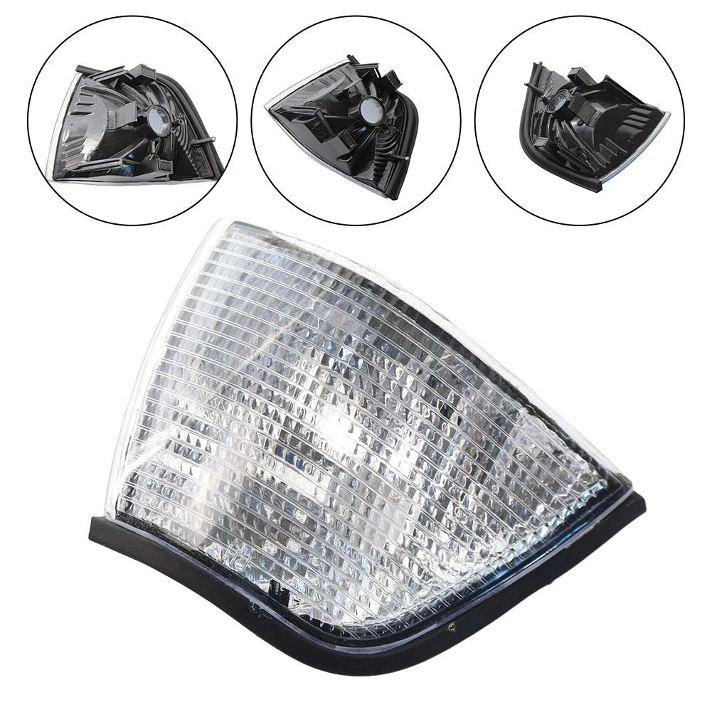 Right Corner Lights Cover for E36 3 Series Sedan (1992–1998) Clear Lens