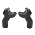 3.5" Pullback Handlebar Risers for Harley Dyna Softail Road King (1" Bar) Black