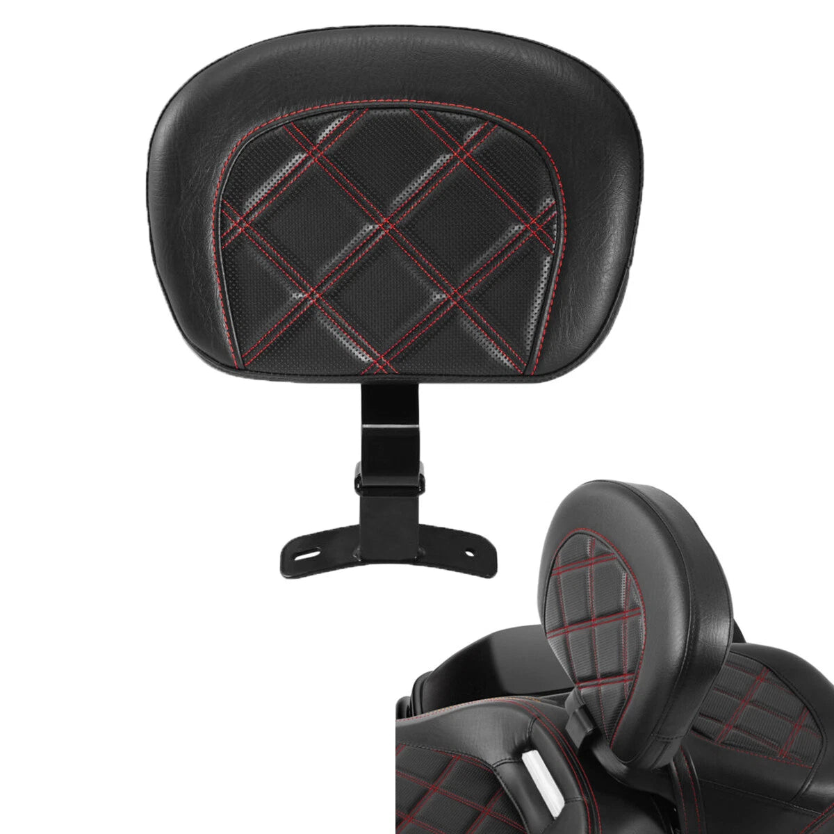 Driver Backrest Pad for Harley Touring Electra Road King Glide (2009–2023)