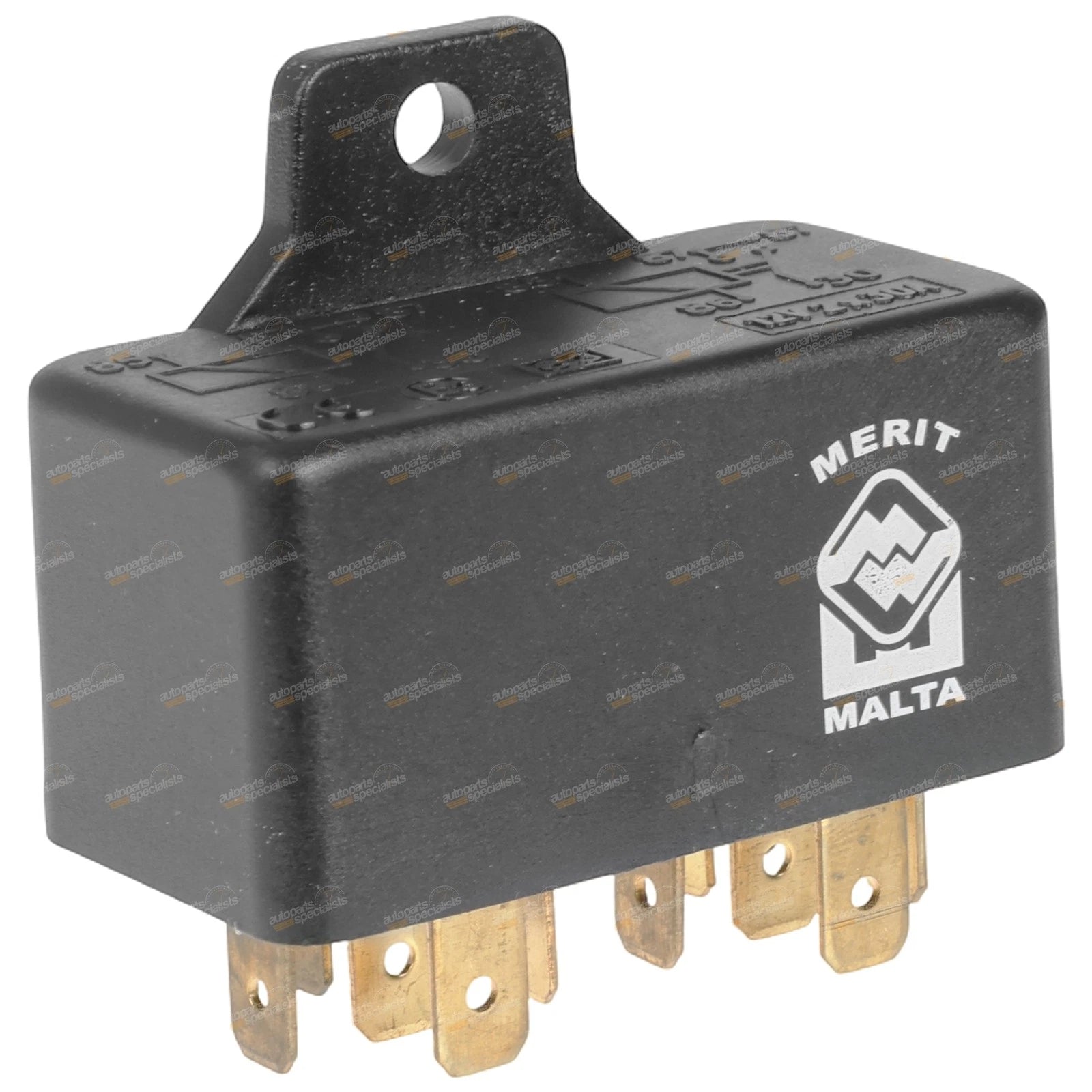 Merit Double Relay 12V 5Pin 30A for