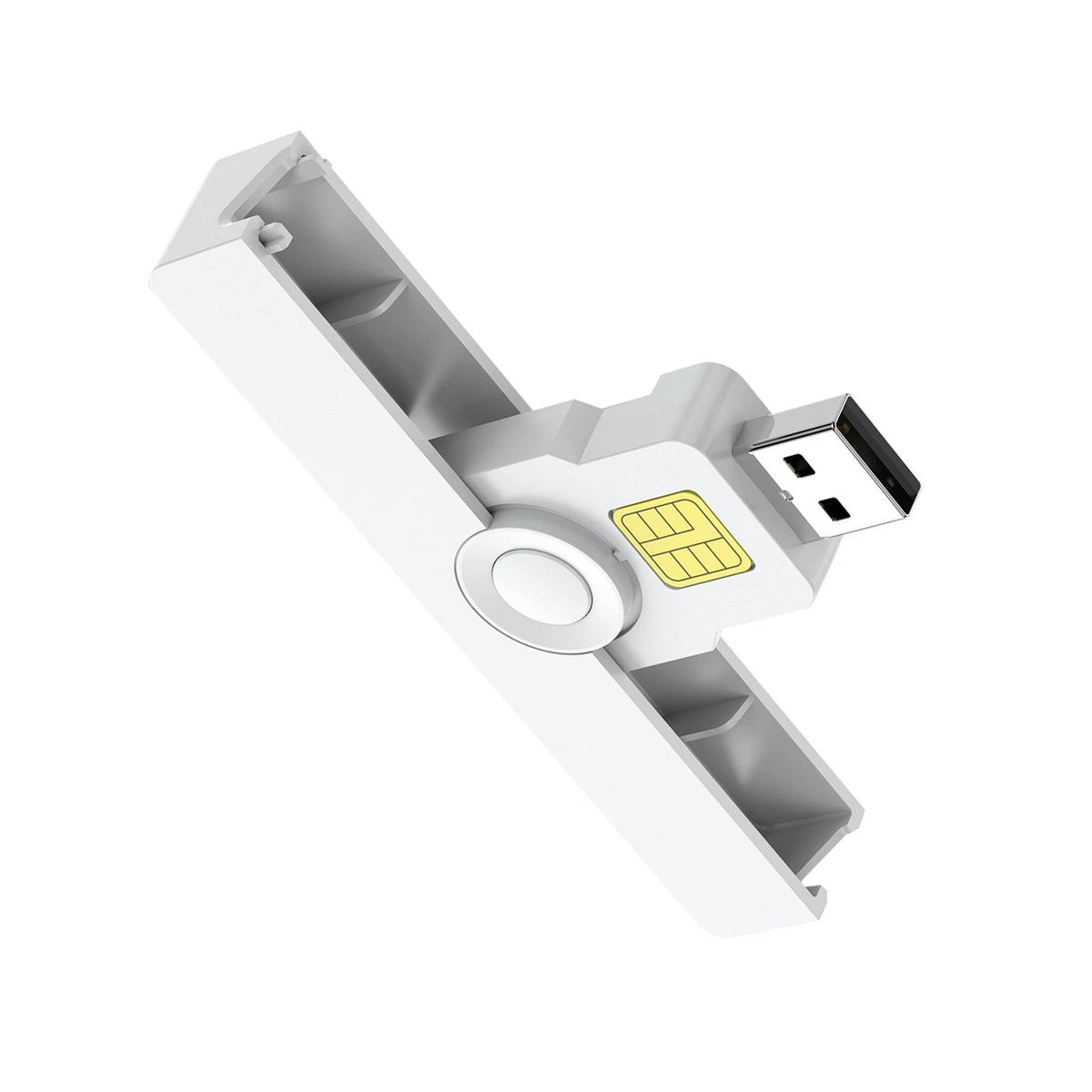 Mini USB Card Reader for SIM Chip ID Card (CAC)