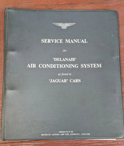 Delanair Air Conditioning Service Manual for Jaguar