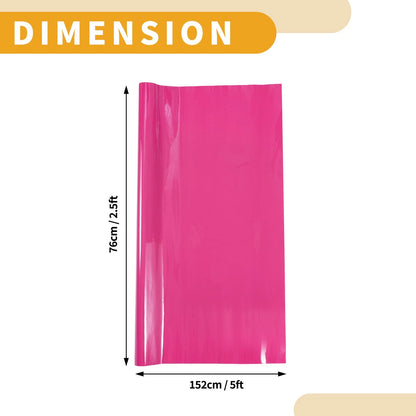 Car Wrap Film 76x152cm for All Models (Vinyl, Bright Rose Red)