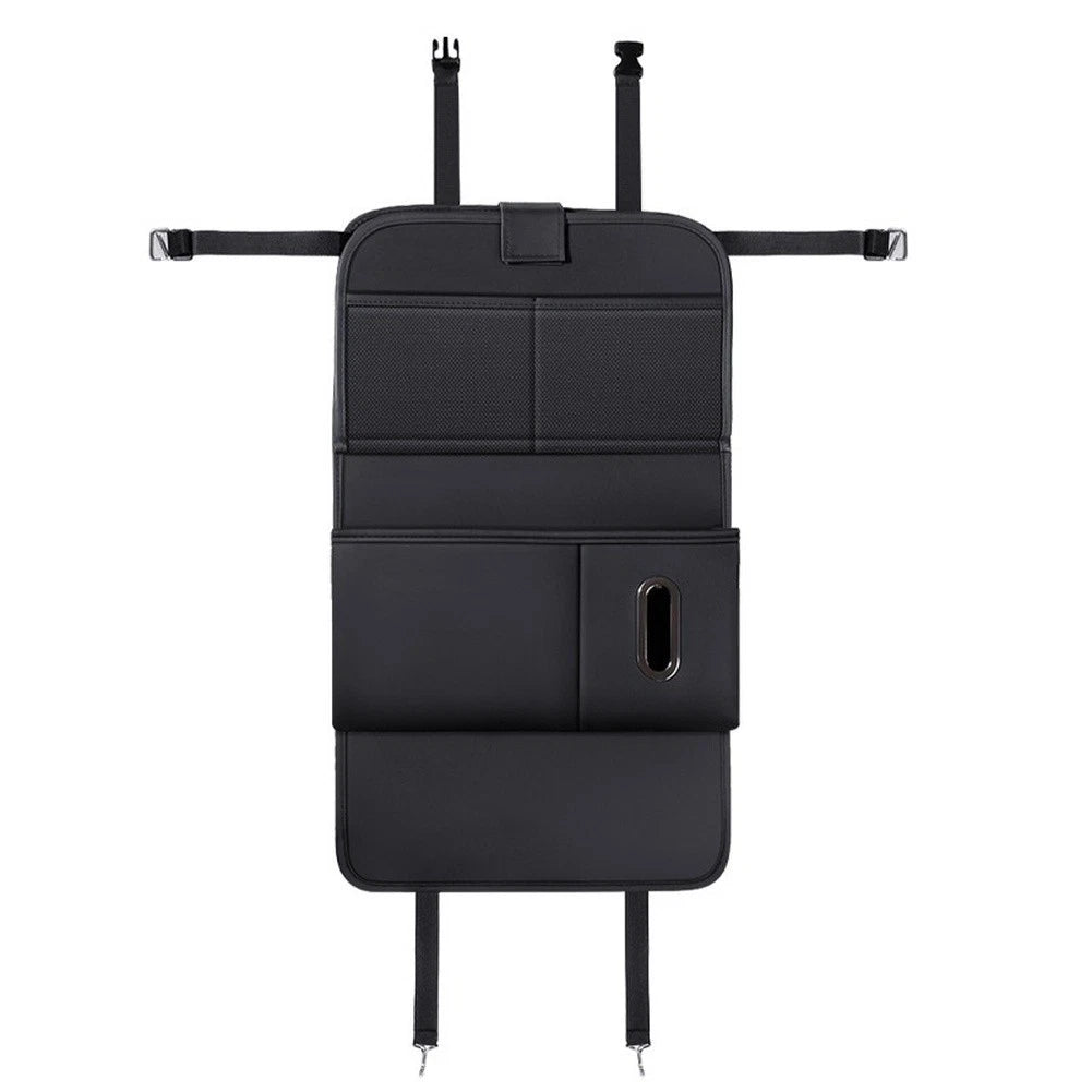 Car Seat Back Organizer Bag for Universal Fit (2010–2023) - Waterproof PU Leather
