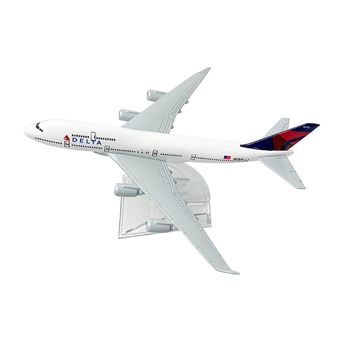 1/400 Scale Delta B747 Alloy Plane Model (Static Display)