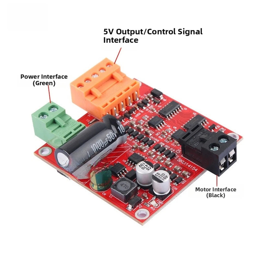 DC Motor Controller 15A for PWM 12V 24V 36V (0.1-100%)