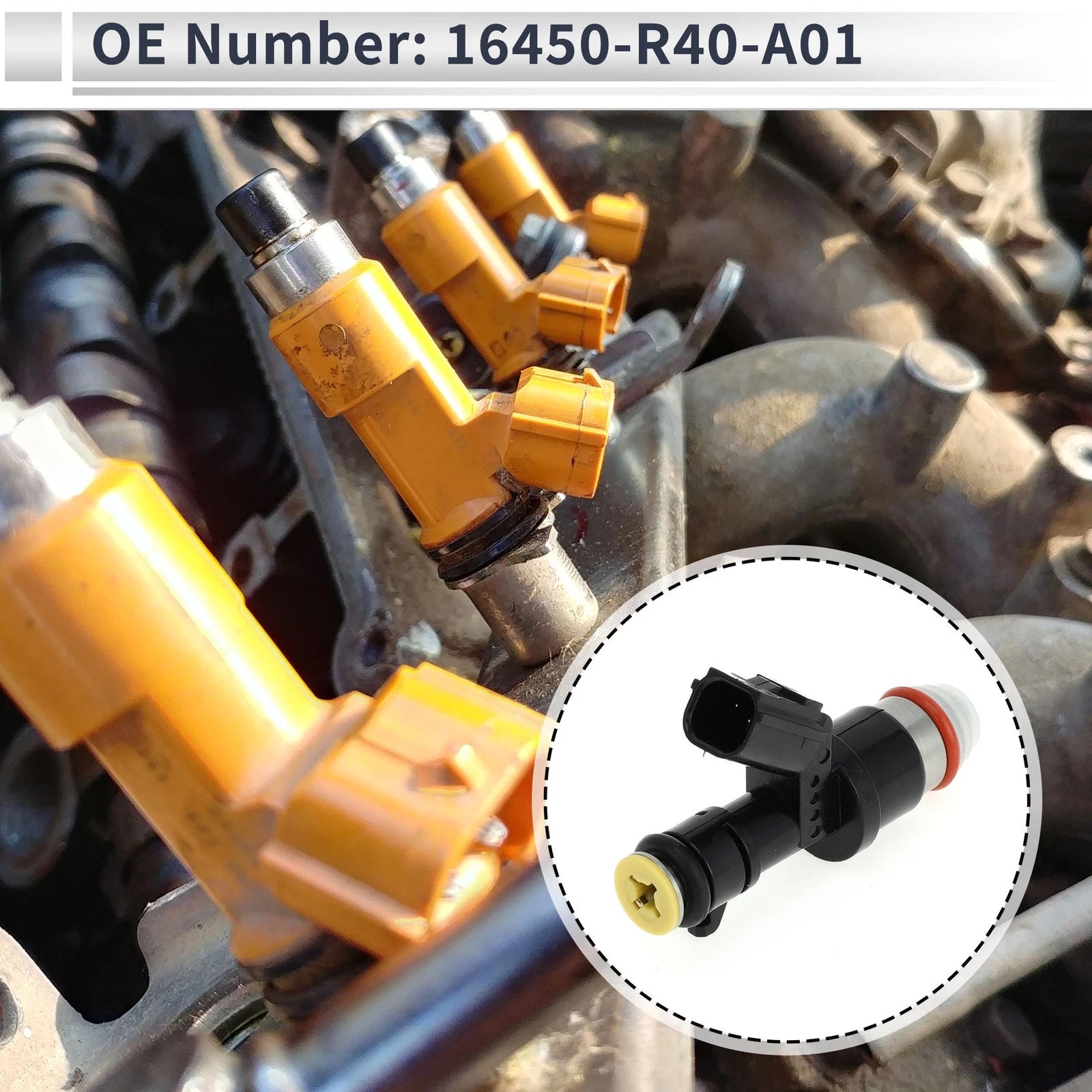 Fuel Injector Replacement for Honda Accord 2.4 (2008–2012) 1 Pc