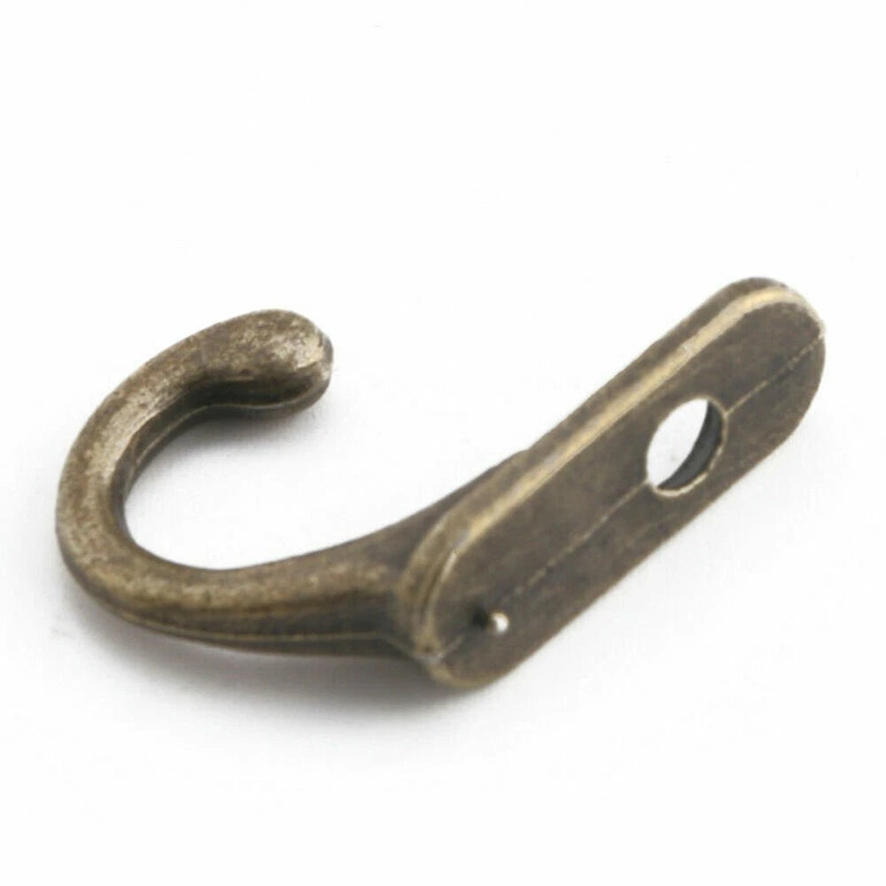 10X Key Holder Hook Coat Rack Hanger Antique-style Wall Mount