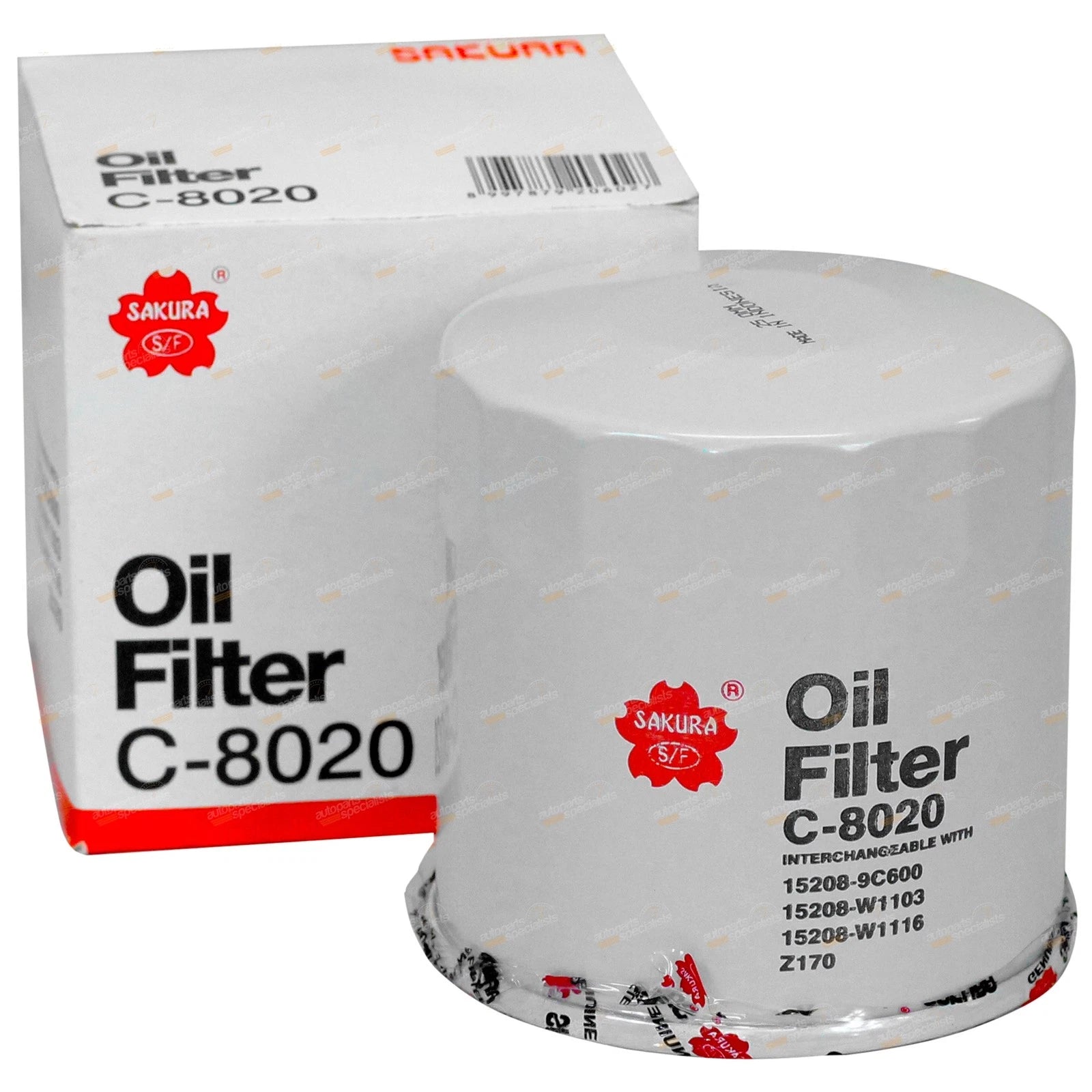 Engine Oil Filter C-8020 for (Interchangeable with Ryco Z170)