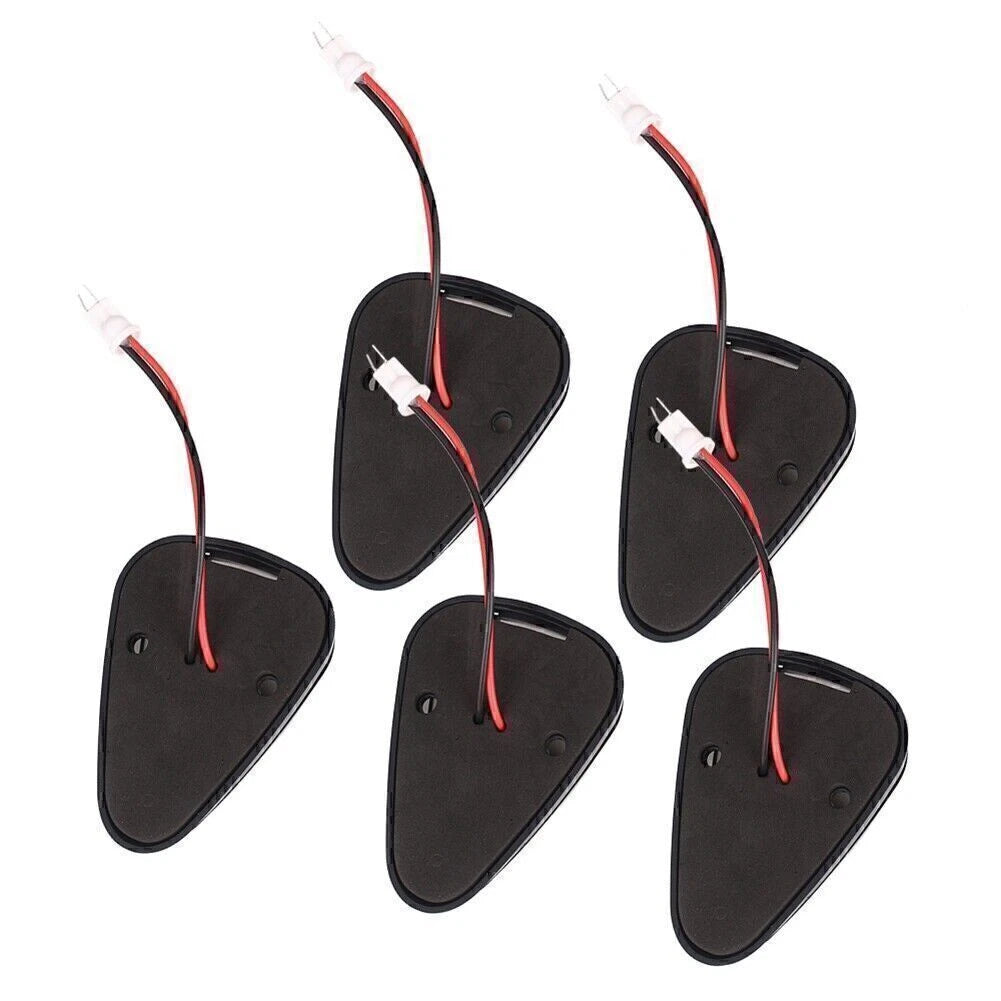 Set of 5 Cab Marker Roof Top Running Light Covers for Ford E-150 E-250 (1999–2016)
