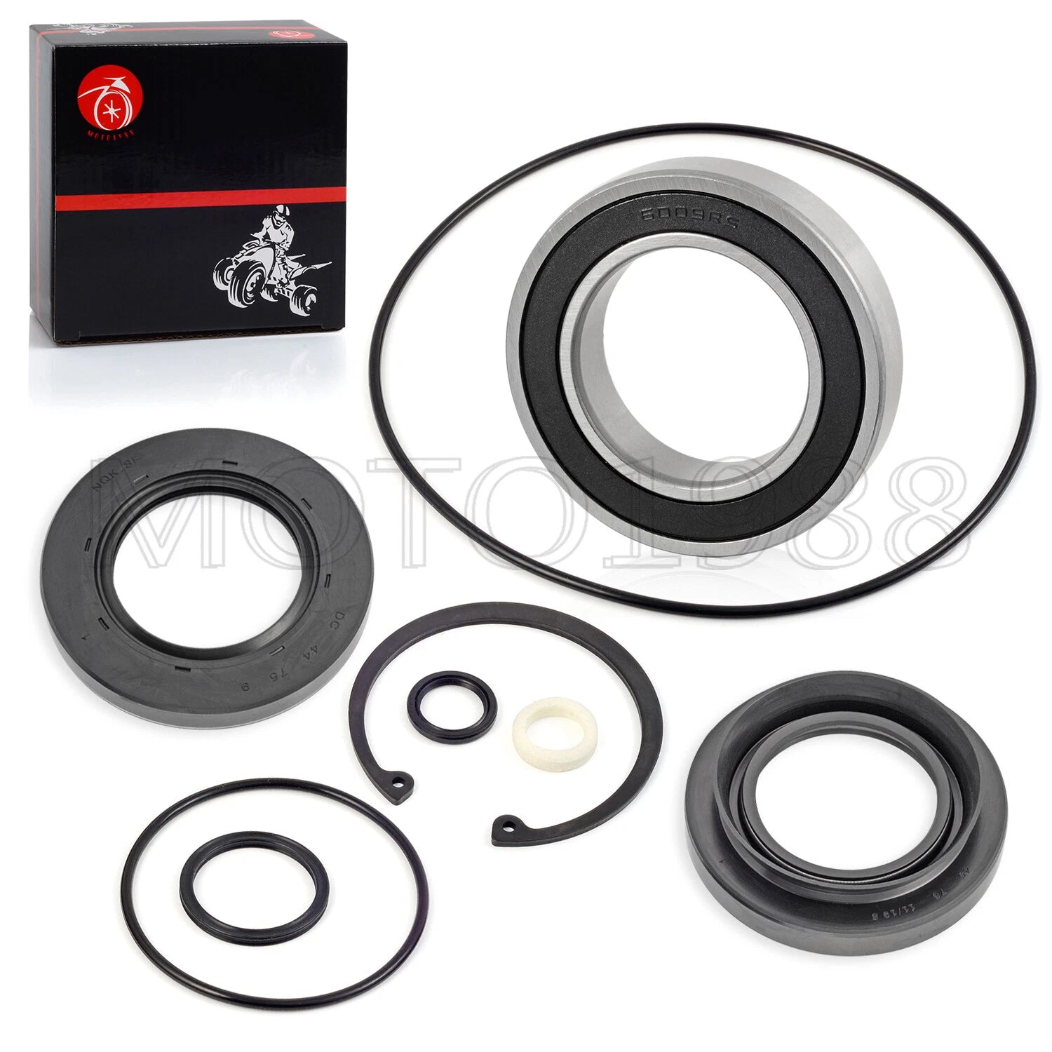 Rear Brake Drum Seal Bearing Kit for Honda Rancher 420 TRX420 (2007–2013)