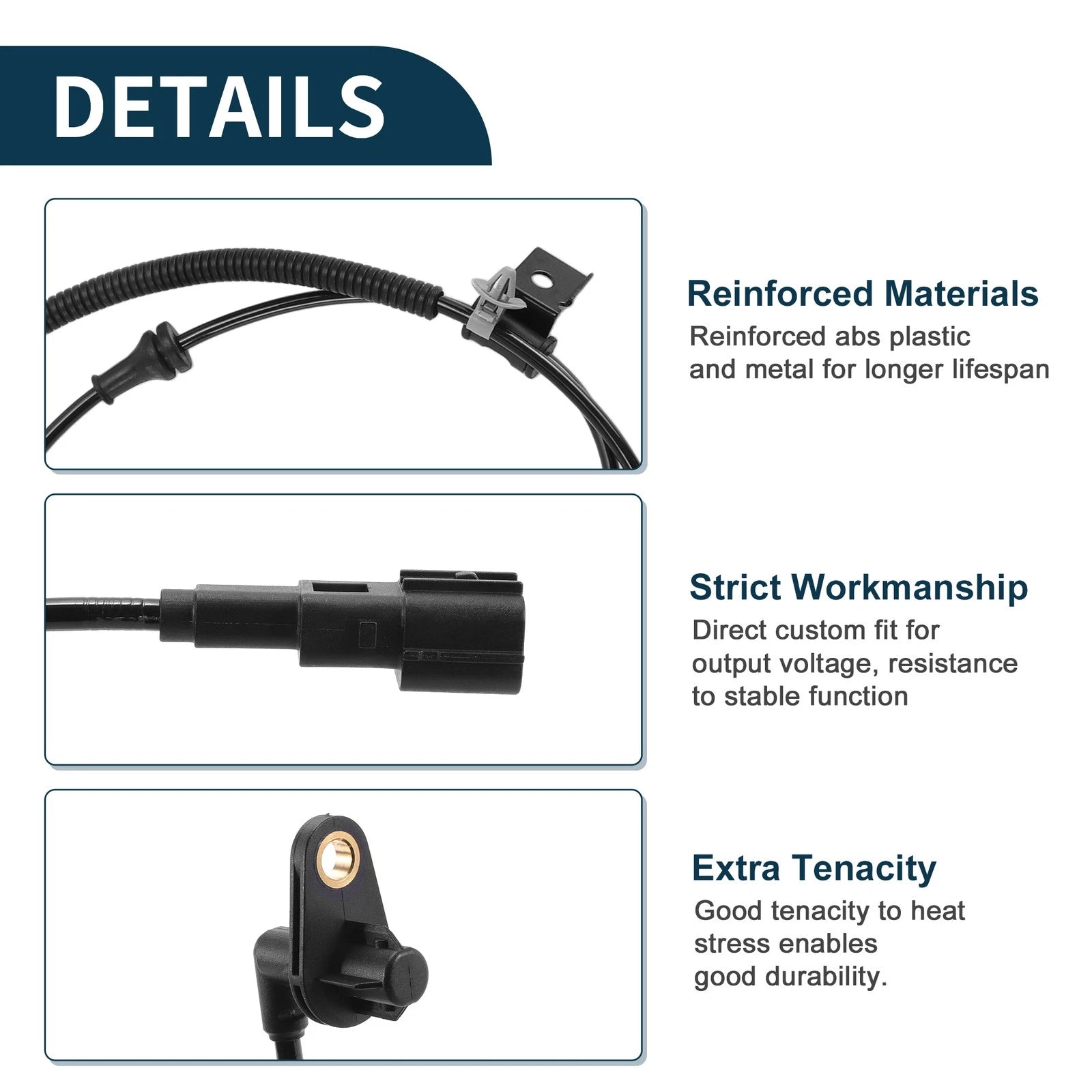 ABS Wheel Speed Sensor Front Left for Hyundai i20 (2014–2018)