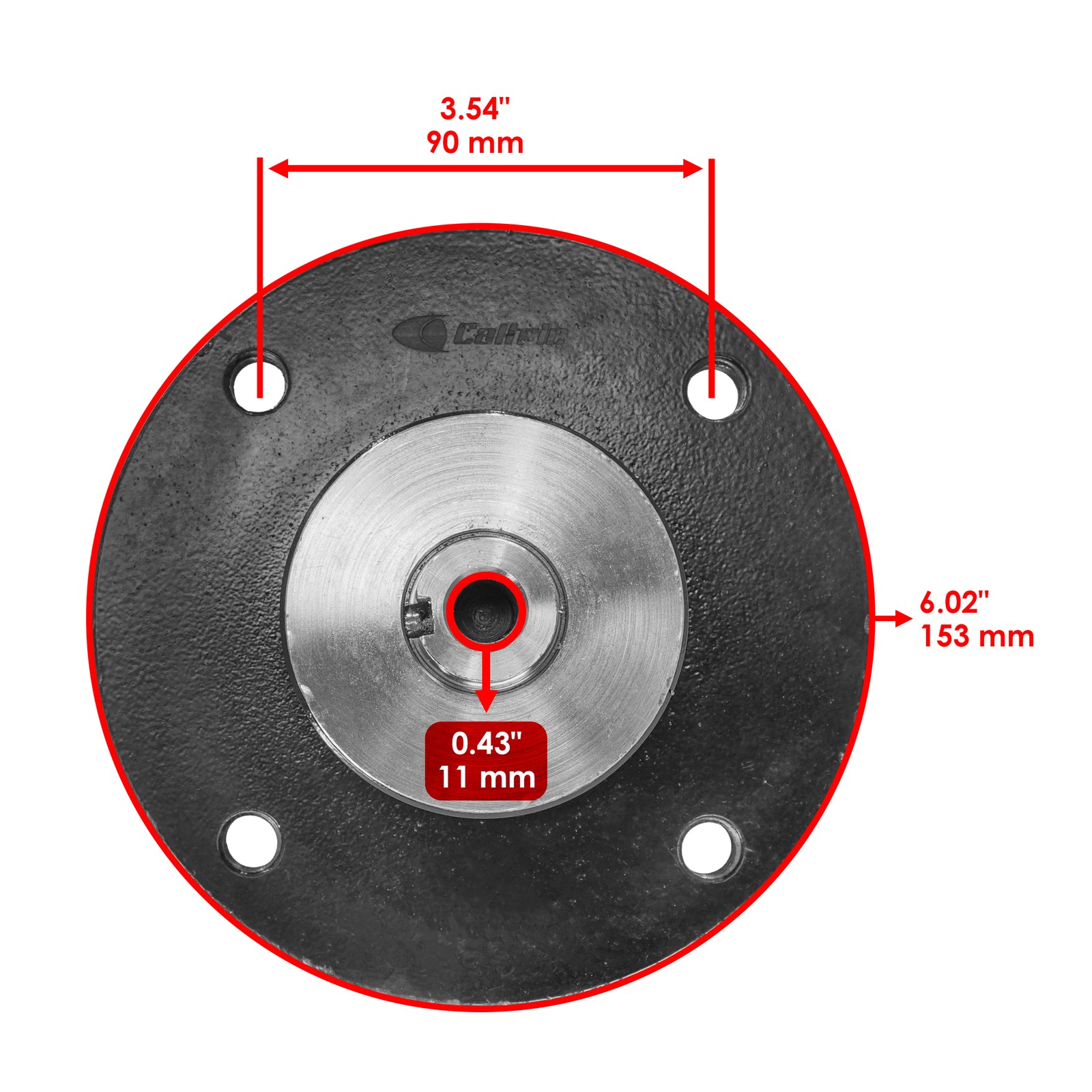 Deck Spindle Replacement for Hustler Super Z Hyperdrive X-One Diesel Z (2000–2000)