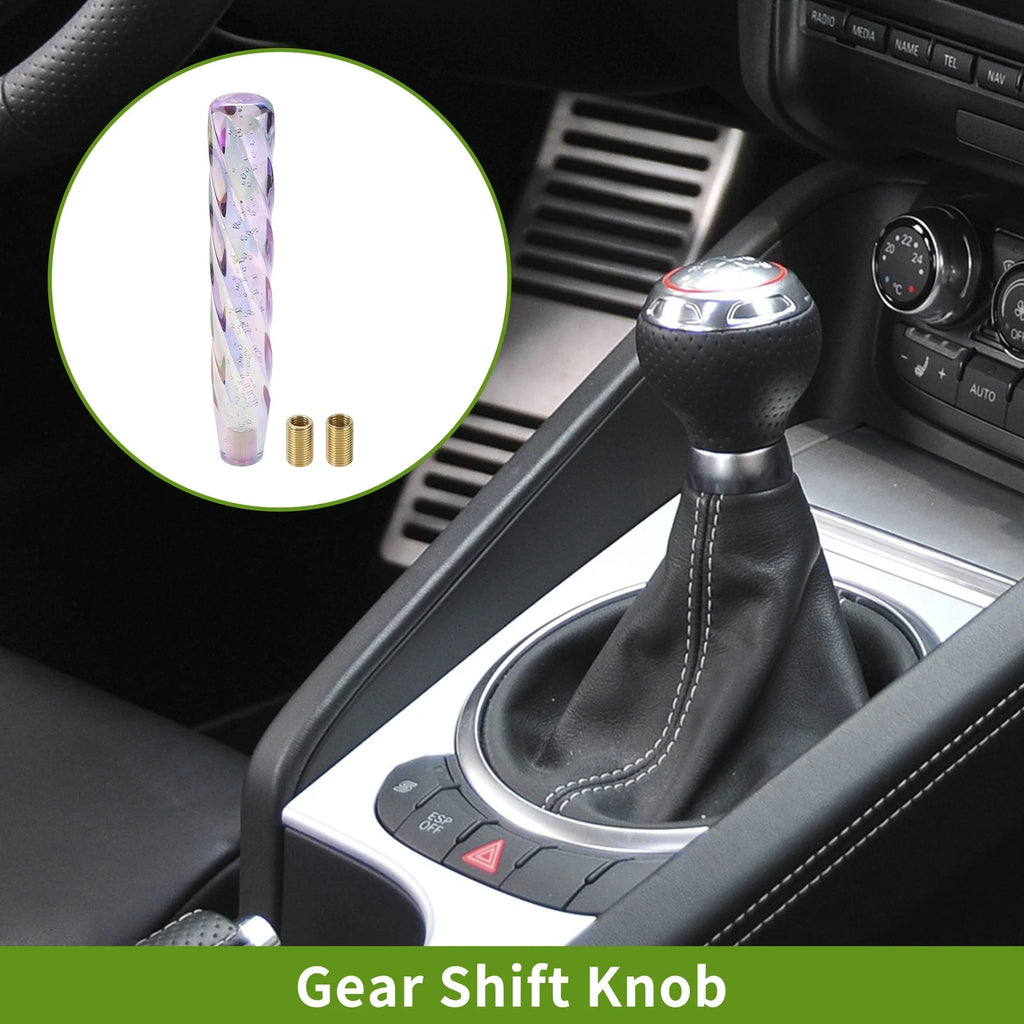 Crystal Shift Knob with 2 Adapters for Universal Fit (30cm)