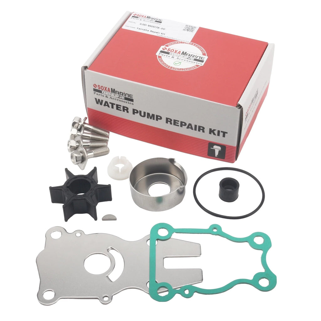 Outboard Water Pump Repair Kit for Yamaha 40-60 HP (2/4 Stroke)