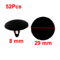 52Pcs Bonnet Insulation Clip Panel Fastener Replacement for Toyota (2005–2015)