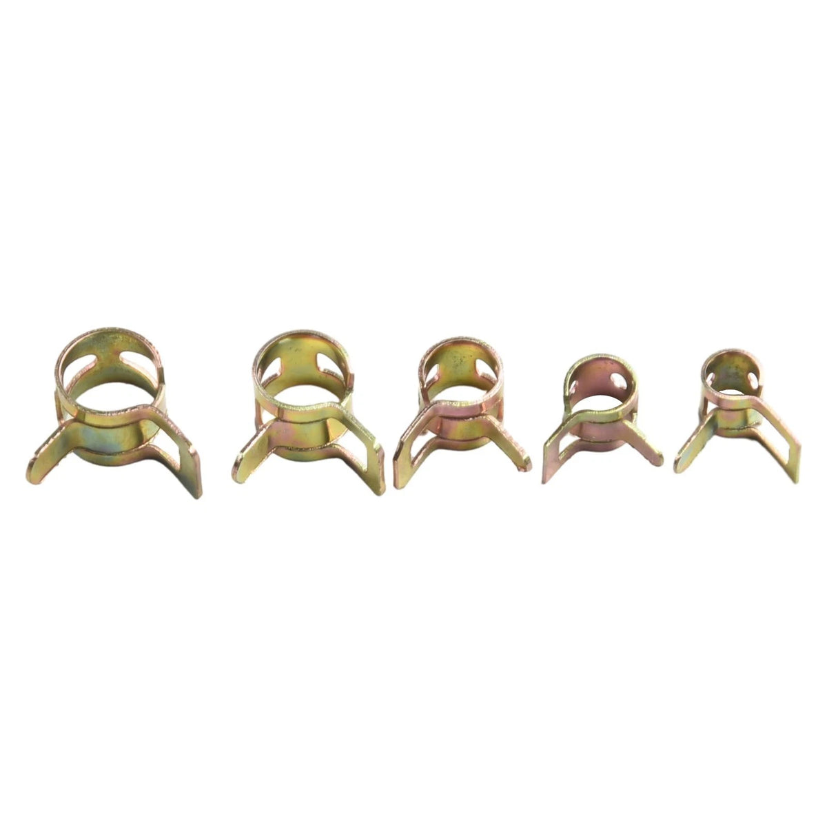 50pcs 5mm-9mm Spring Clips for Fuel Water Line Hose Pipe Tube Clamps