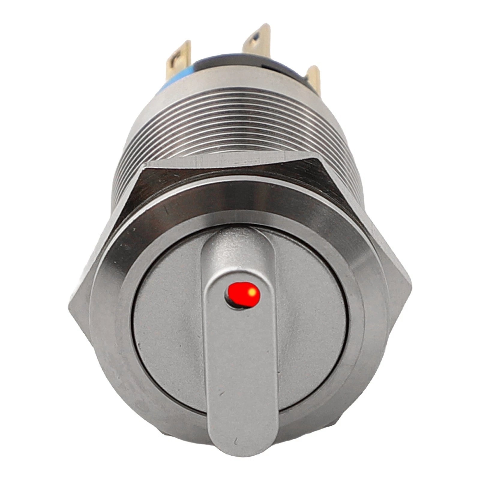 3 Position Latching Rotary Switch 19mm for Universal Applications (12-24V)