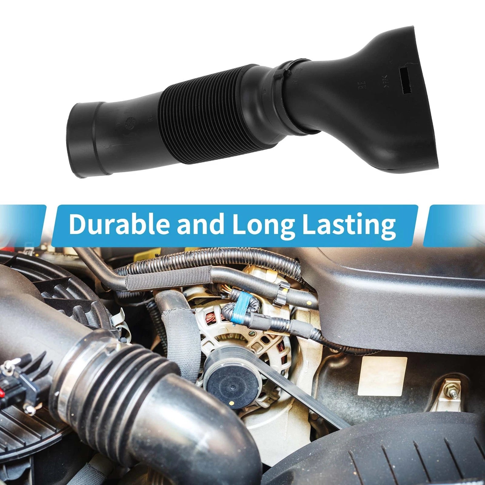 Right Side Air Intake Hose Replacement for Mercedes Benz C240 C320 (2001–2005)
