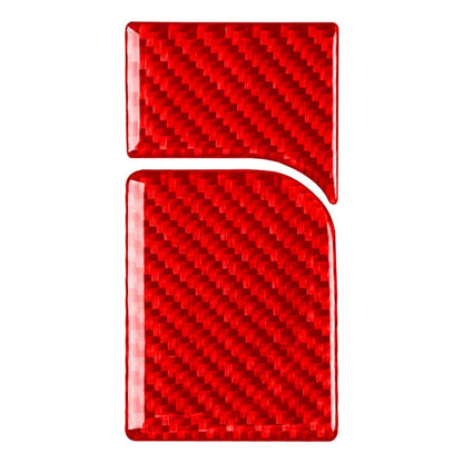 Carbon Fiber Red Steering Wheel Cover for Volkswagen Passat B5 (2001–2005)
