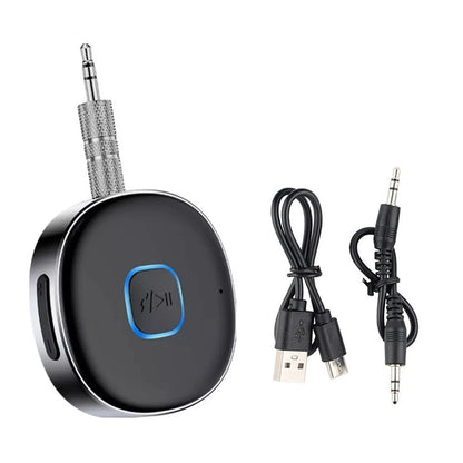Bluetooth Receiver 5.0 for Car Speaker Phone (3.5mm Aux)