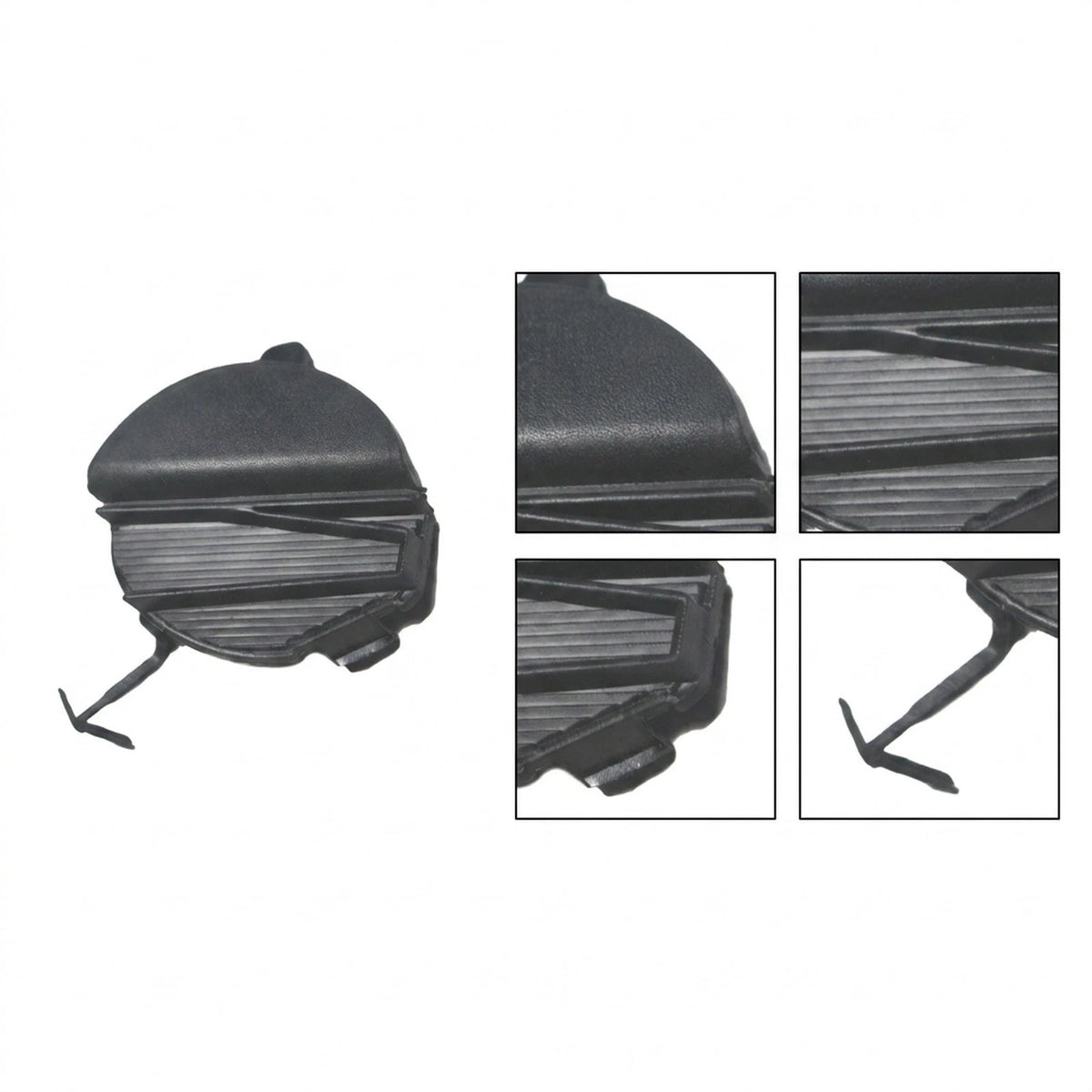 Front Bumper Tow Hook Eye Cover Cap for Mazda 3