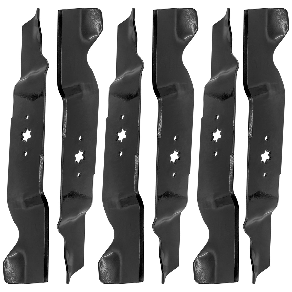 Notched Medium-Lift Blade 6 Point Star Deck for MTD Cub Cadet (54") (2010–2020)