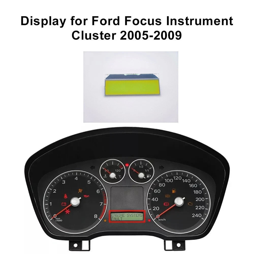 6-Pin LCD Display for Ford Focus (2005–2009) 5M5T10849ER