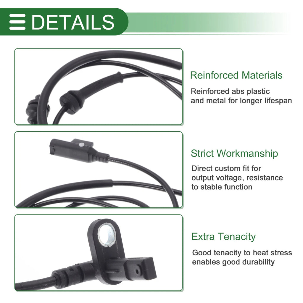ABS Wheel Speed Sensor No. 68351461AA for Jeep Compass (2015–2020)
