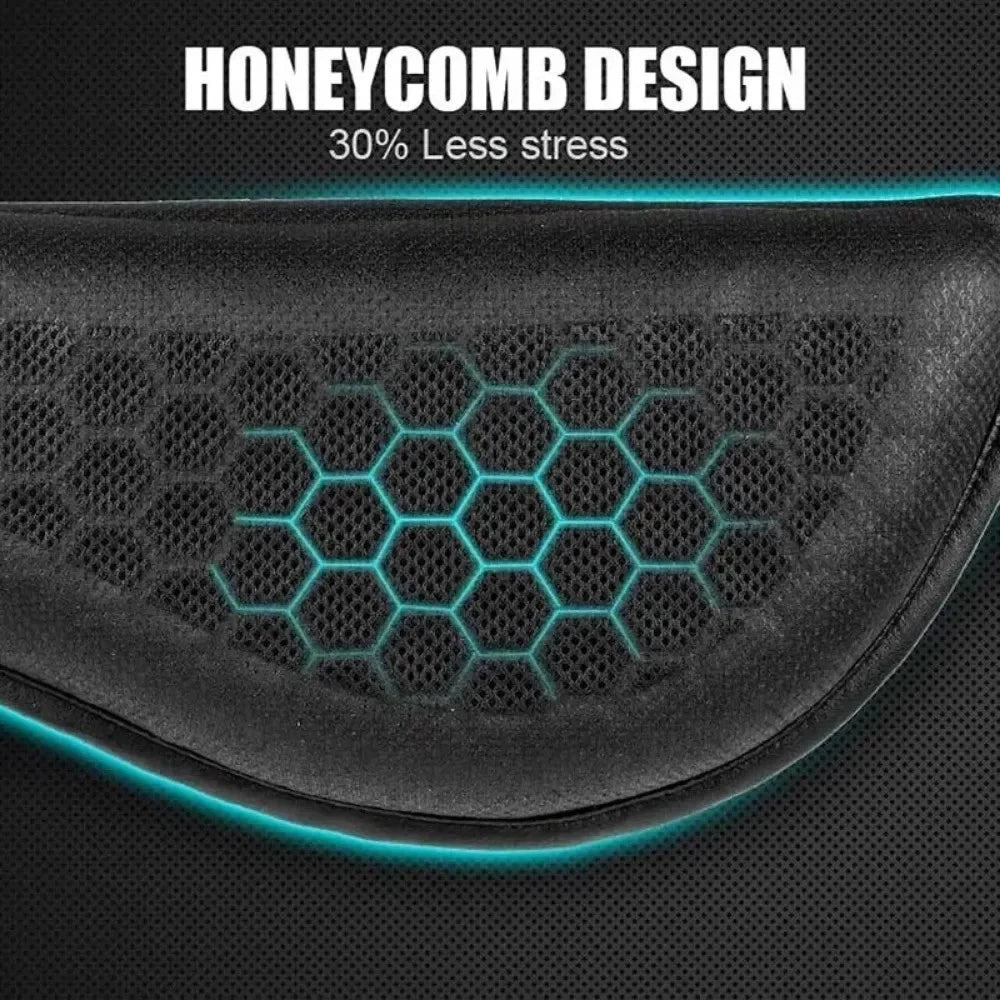 3D Honeycomb Gel Seat Cushion for Motorcycle (Universal Fit)