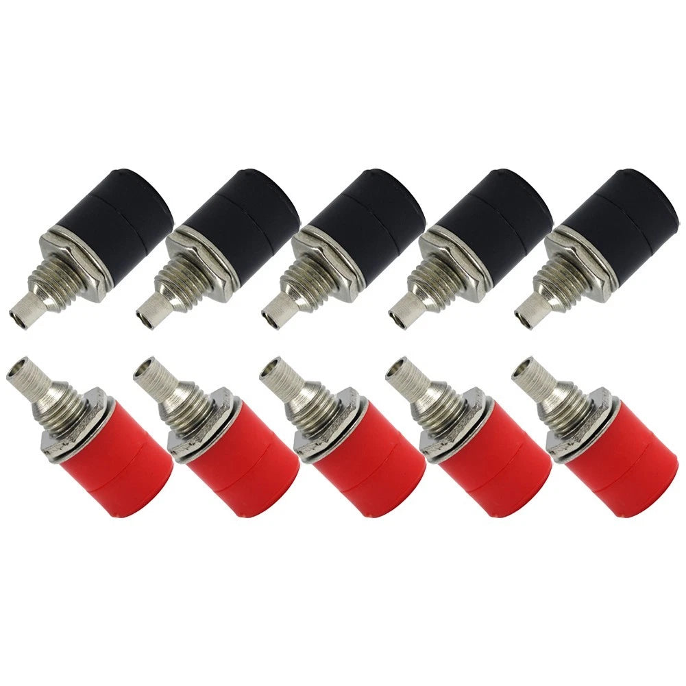 10PCS Copper Nickel Plated Electrical Connector Terminal for Power Testing
