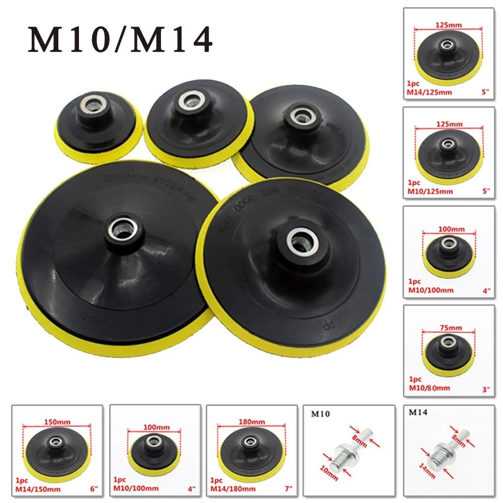 Polishing Buffing Bonnet Pad for Angle Grinder (3-7 Inch)