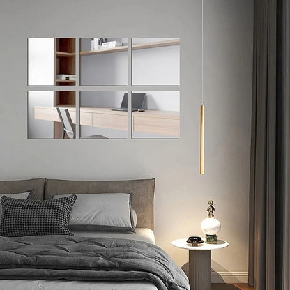 Wall Stickers for Bathroom Mirror Tile - Waterproof Decor