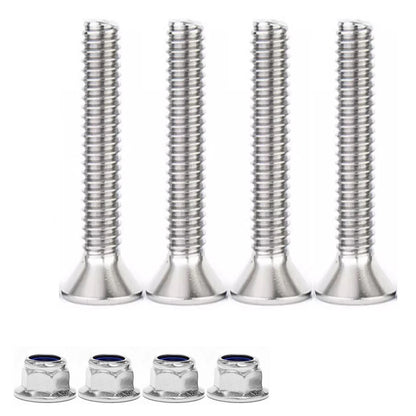 4Pcs Aluminum Alloy Trunk Bushing Pad for Motorcycle Rear Luggage Case