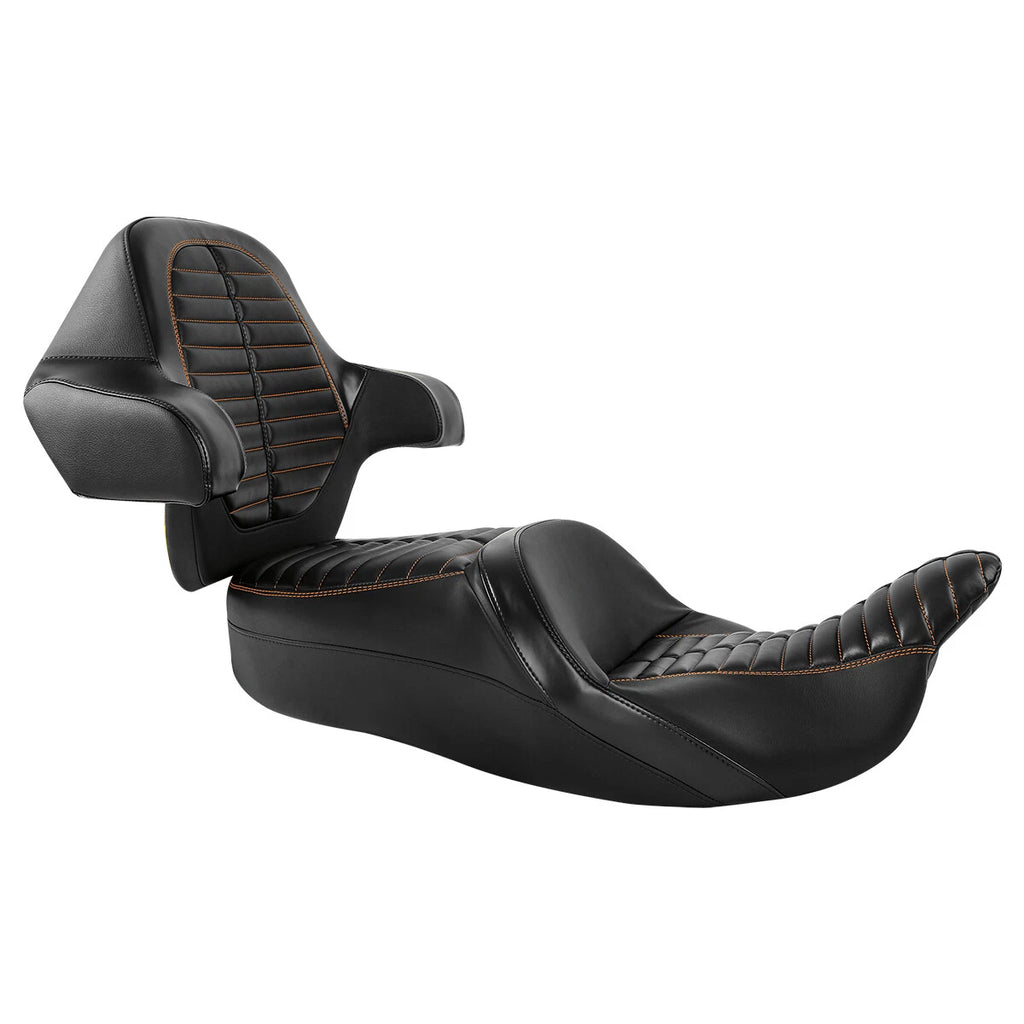 Seat & Backrest Pad for Harley Touring Glide (2014–2023)