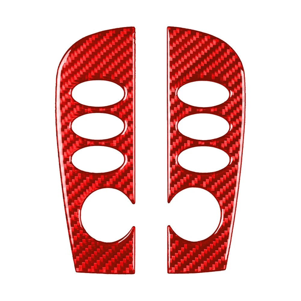 Radio Control Switch Panel Cover Trim for Porsche Boxster 996 (1998–2004) Red