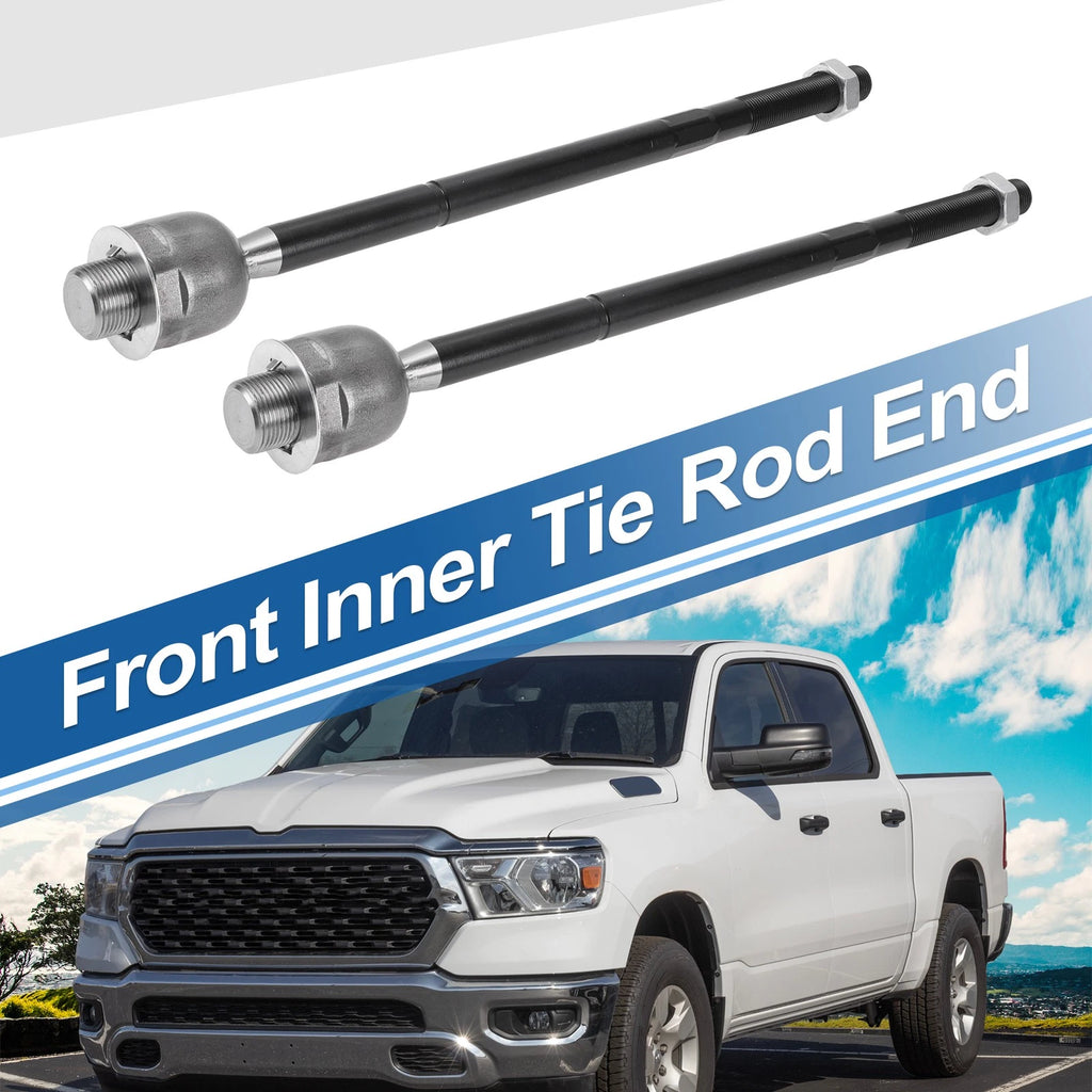 2 Pcs Front Inner Tie Rod End Links Replacement for Dodge Ram 1500 (2006–2012)