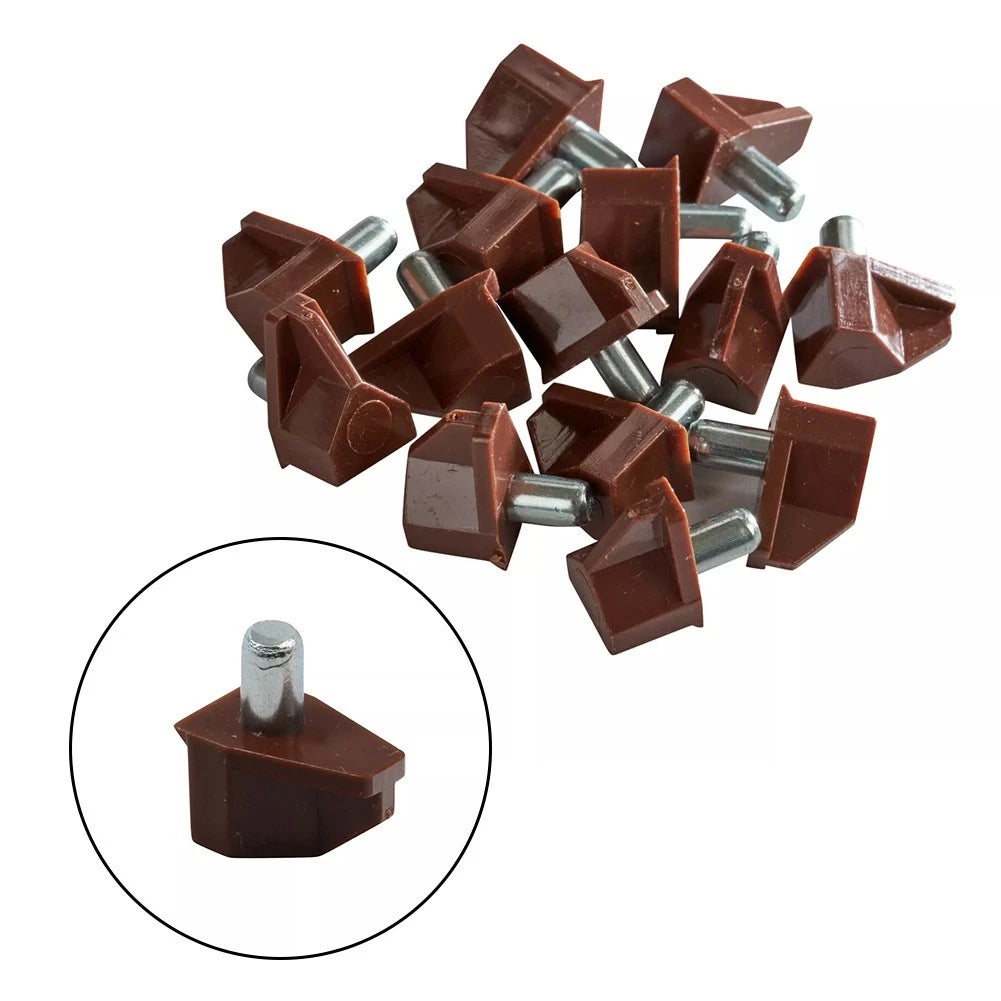 5MM Bookshelf Support Pegs for Furniture Assembly (Compact Design)